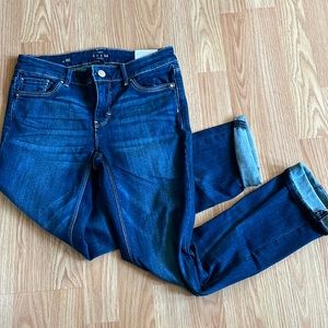 White House Black Market Slim Crop Jeans